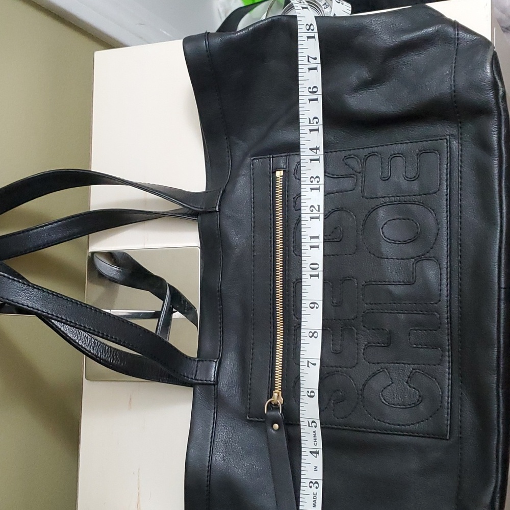 See By Chloé | Black Leather Shoulder Bag - Picture 10 of 12